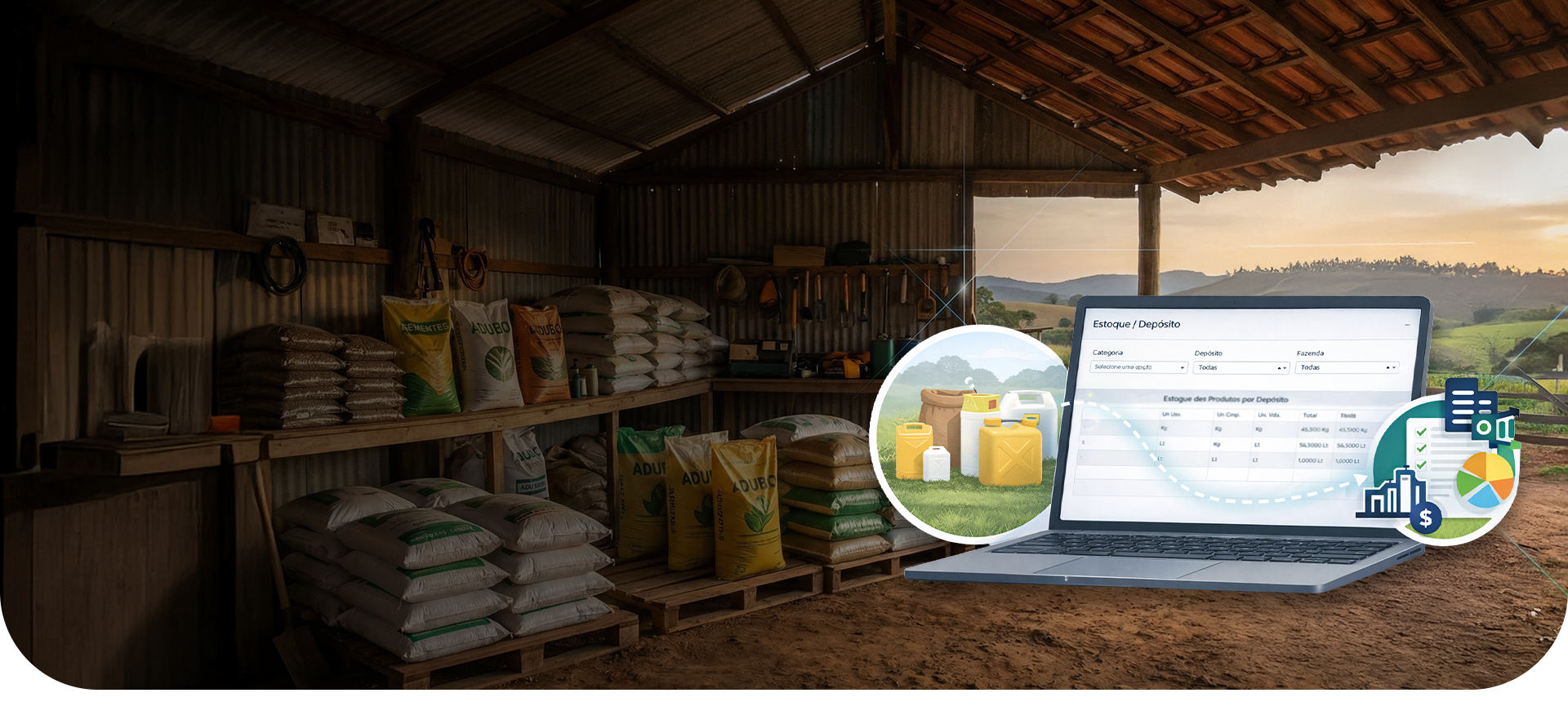 CONAG Agro Soluções — ERP Rural para Gestão Inteligente do Agronegócio