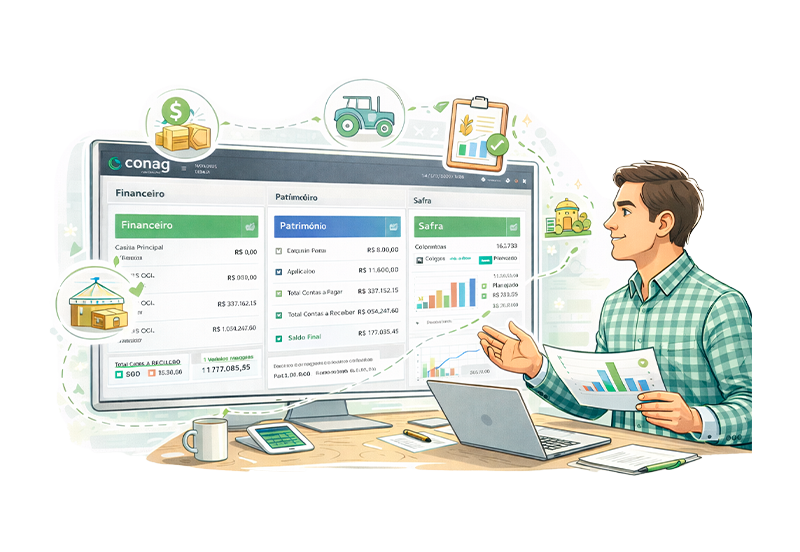 CONAG Agro Soluções — ERP Rural para Gestão Inteligente do Agronegócio